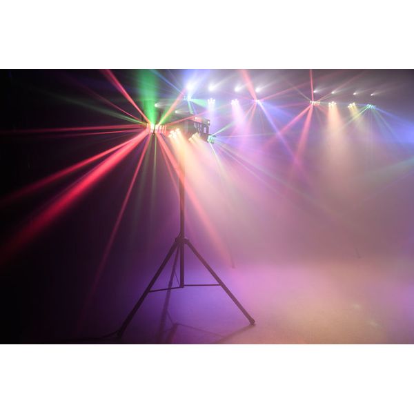 Partylicht XL – kinderleichter Aufbau, ein Kabel und es kann losgehen – Eventtechnik Miete